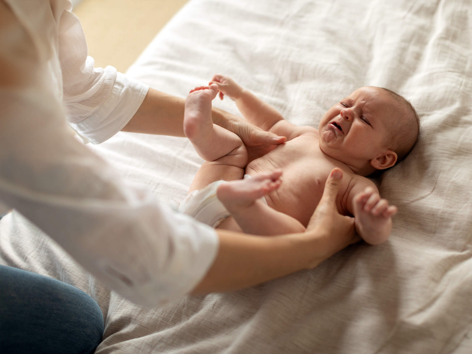 Porque mi bebe llora mucho sin razon