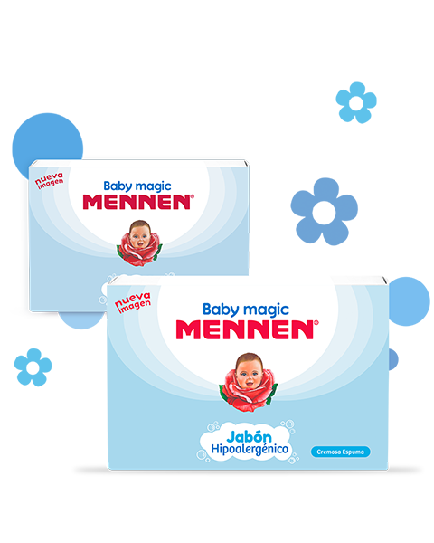 Jabón para bebé Baby Magic Mennen Original